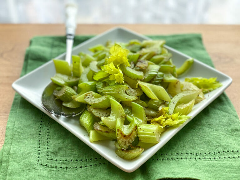 A Simple Recipe for Braised Celery