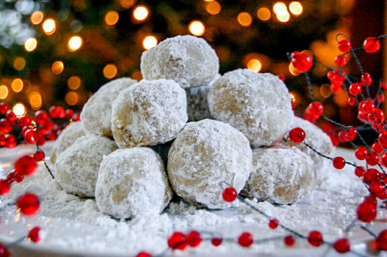 Gluten-Free-Mexican Wedding Cookies