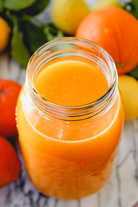 Freshly Squeezed Tangerine Juice