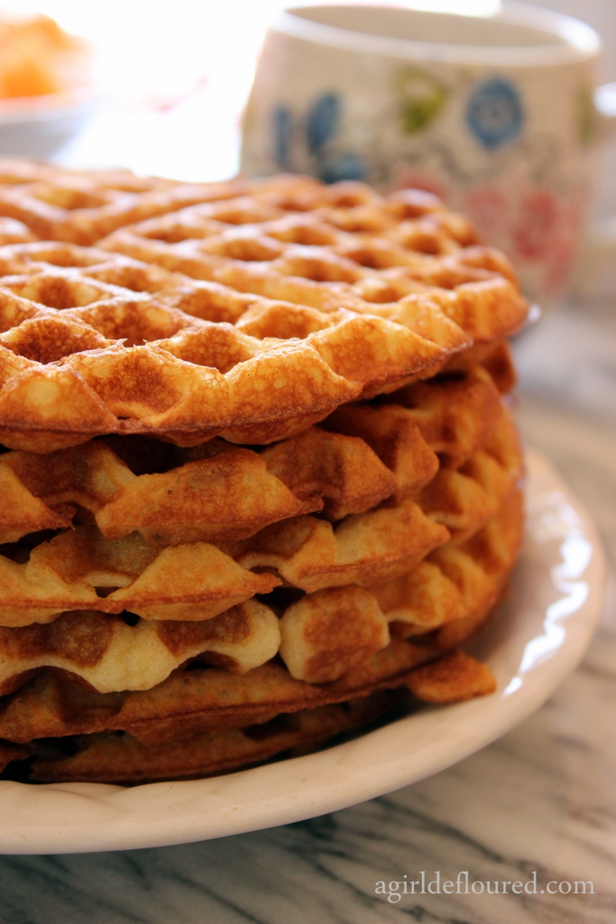 The Best Weekend Gluten Free Buttermilk Waffles