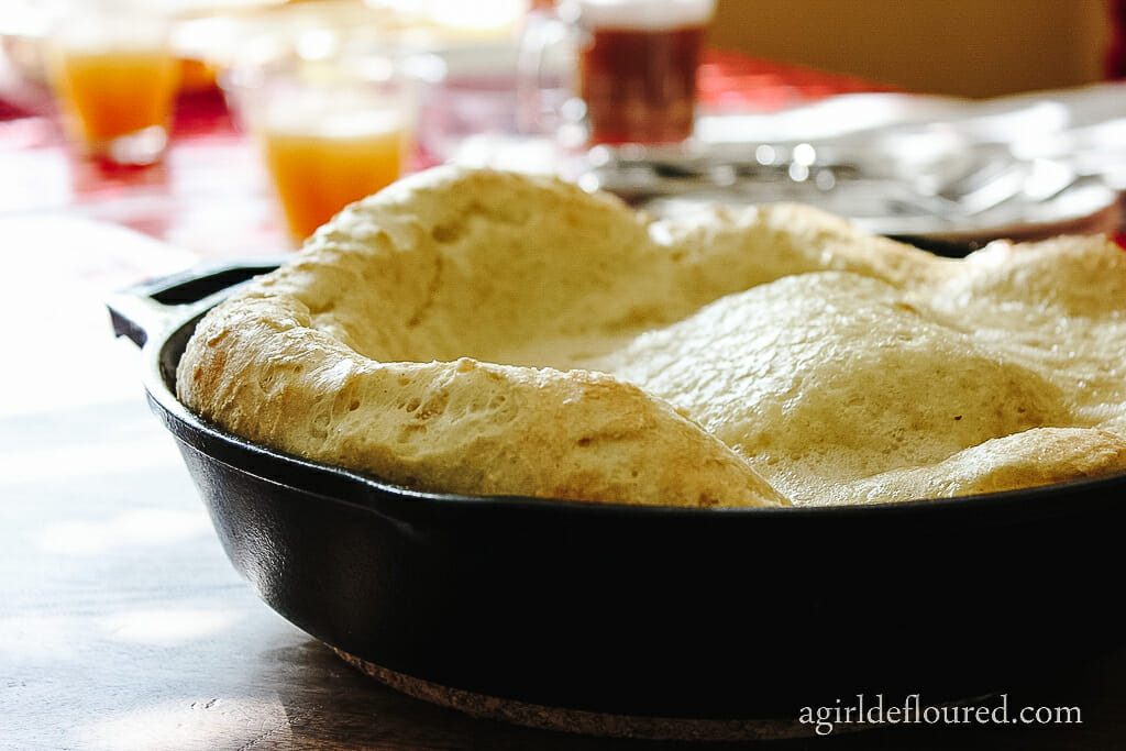 Gluten Free Dutch Baby Pancakes