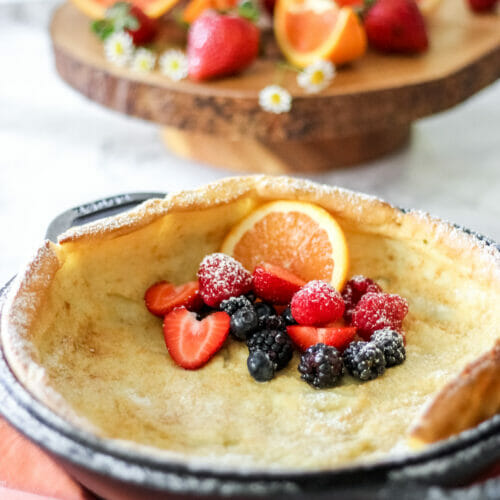 Gluten Free Dutch Baby Pancakes