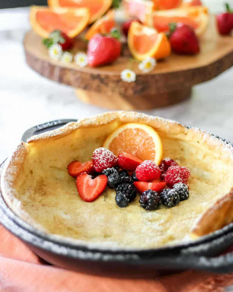 An Easy Recipe for Gluten-free Dutch Babies