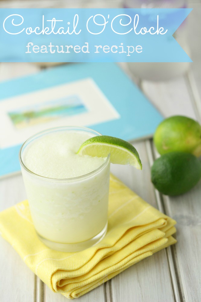 Lime and Coconut Cocktail