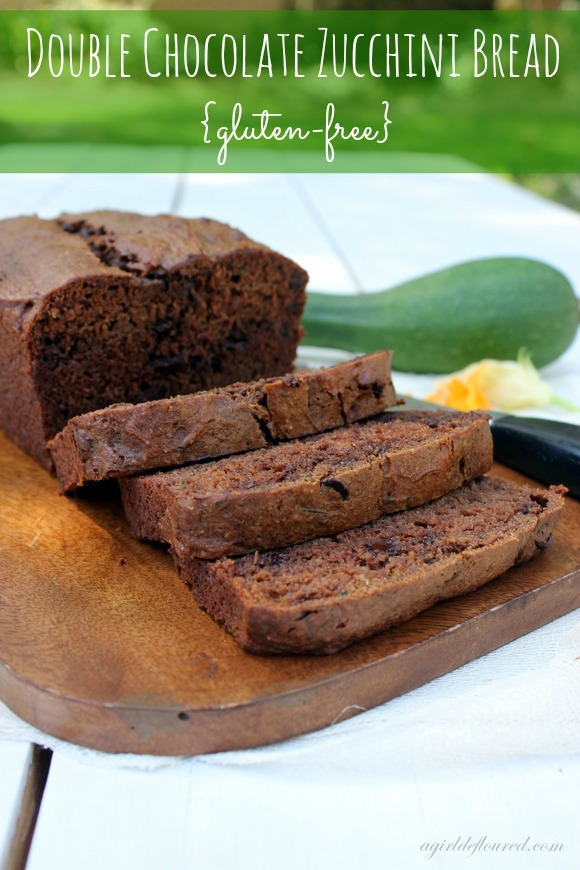 Double Chocolate Zucchini Bread - Gluten Free