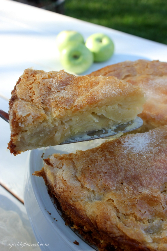 Gluten Free French Apple Cake