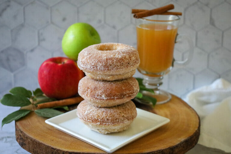 Baked Gluten-Free Apple Cider Doughnuts