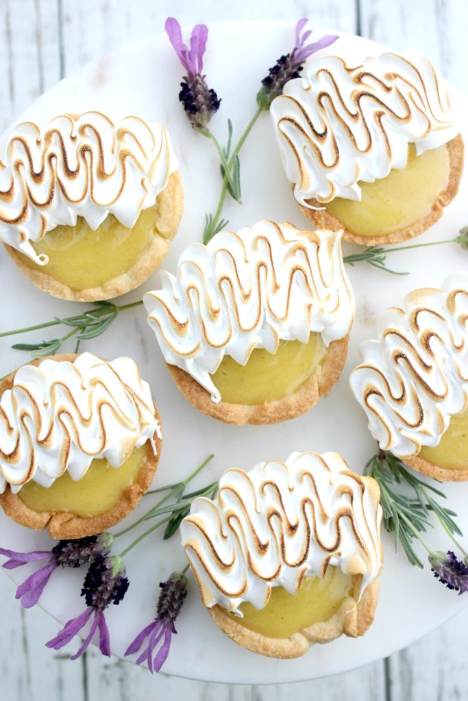 Lemon Lavender Tarts