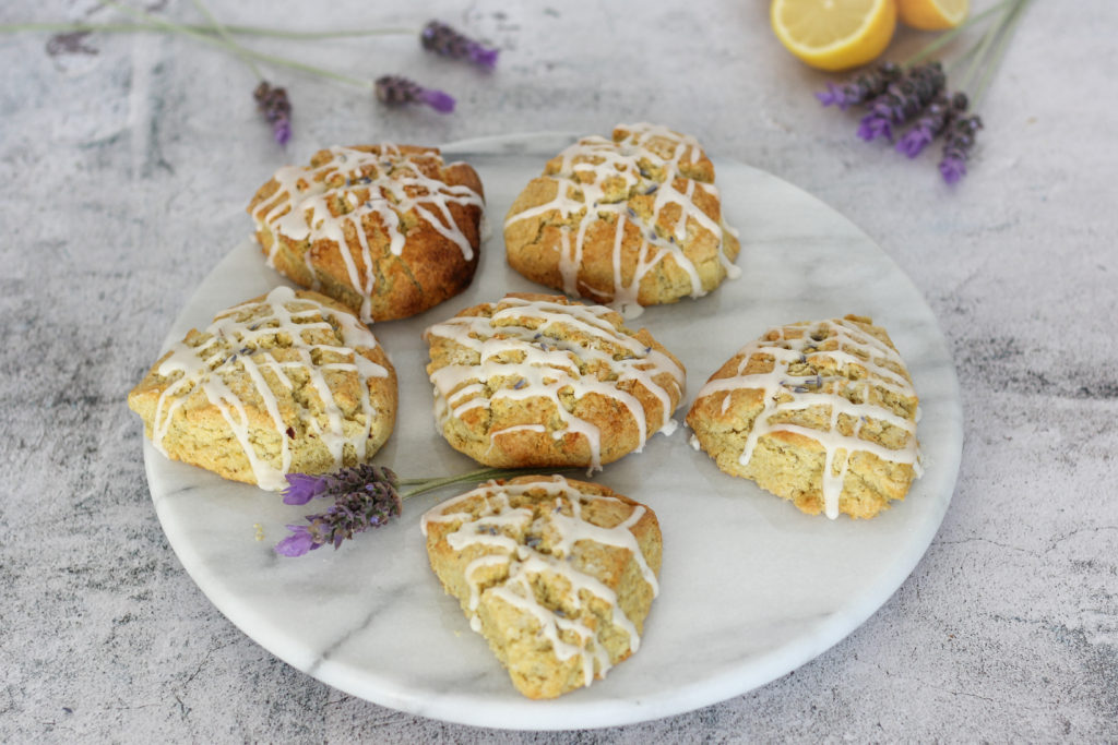 Gluten-Free Lemon Lavender Scones