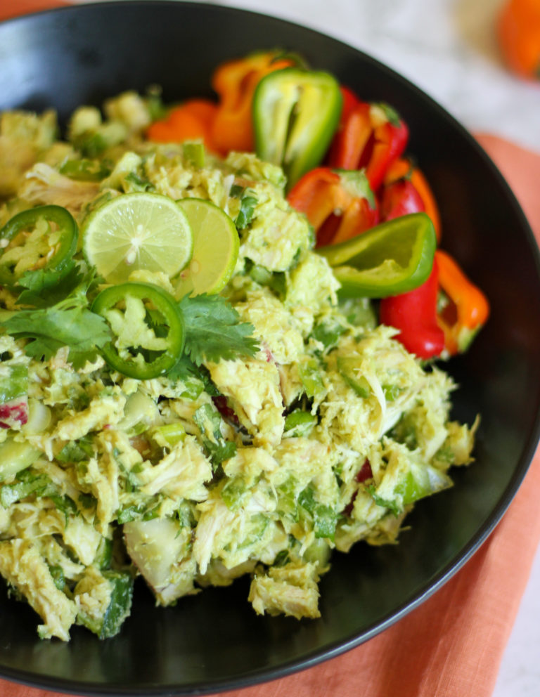 The Best No Mayo Avocado Chicken Salad