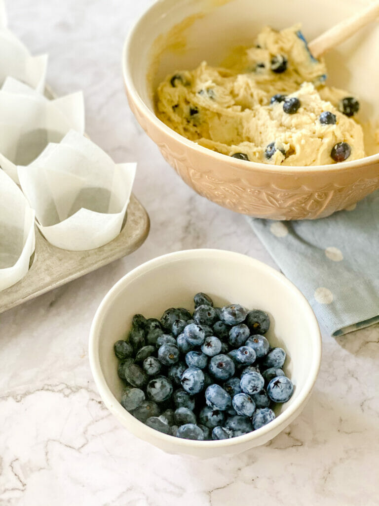 The Best Recipe for Gluten Free Blueberry Muffins