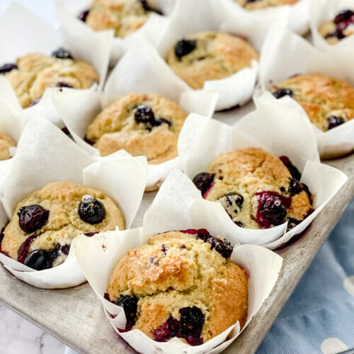 The Best Recipe for Gluten Free Blueberry Muffins