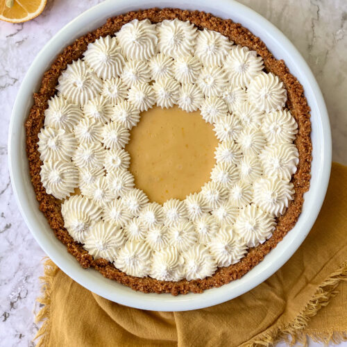 Meyer Lemon Icebox Pie