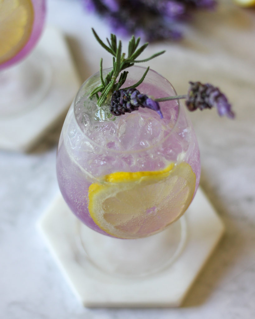 Lemon Lavender Gin Summer Spritz