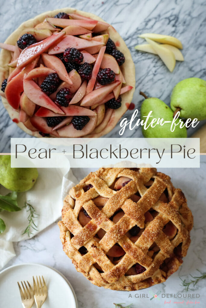 Pear Pie with Gluten Free Pie Crust