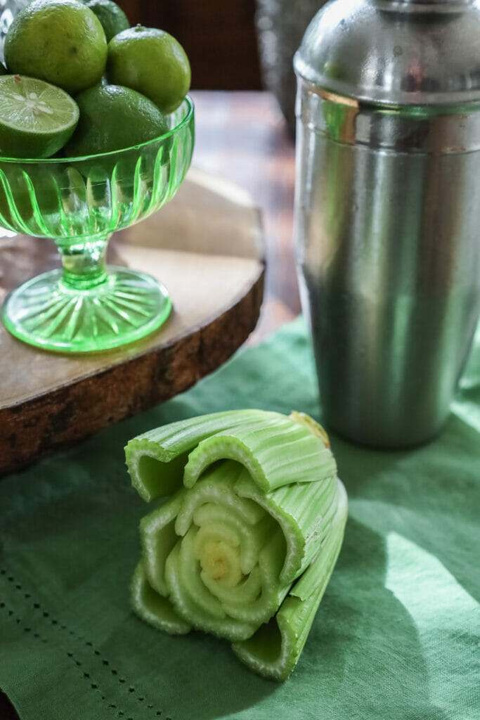 Add celery to your gin gimlet